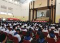 Ribuan mahasiswa baru UNTIRTA ikuti kegiatan PKKMB, Senin (15/8/2022). (ISTIMEWA)