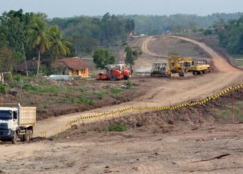 Proses pembangunan Tol Serang - Panimbang. (ISTIMEWA)