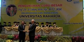 Selamat, Prof Untung Rahardja Dikukuhkan Jadi Guru Besar Universitas Raharja